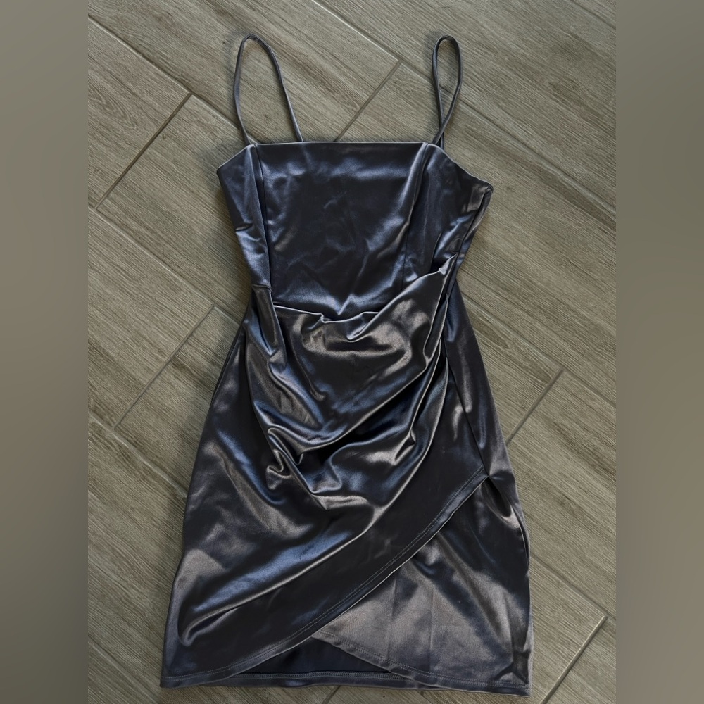 Windsor Shimmering Black Mini Dress